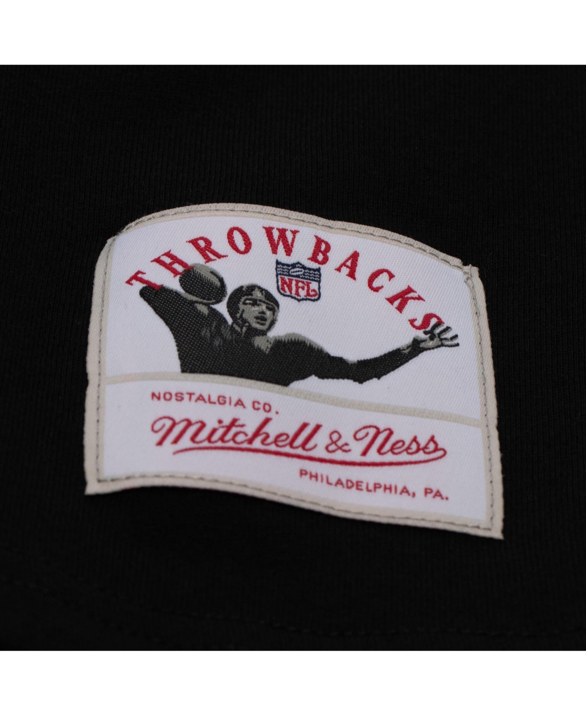 Mitchell & Ness Men's Black New England Patriots Training Camp Vintage Logos Long Sleeve T-Shirt