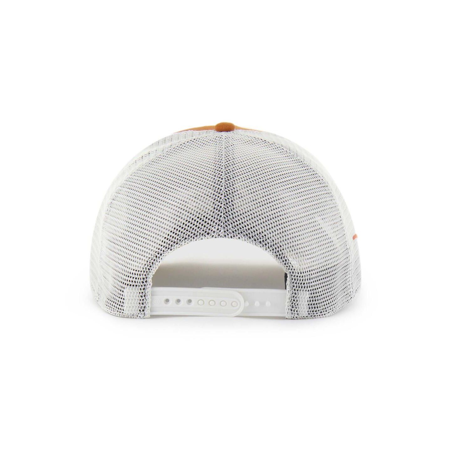 Кепка '47 Brand Burnt Orange Texas Longhorns Contemporary Basics Foundation Trucker Hitch Adjustable Hat — фото 3