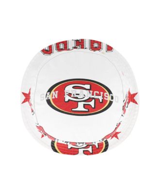 Women's White San Francisco 49ers Energize Bucket Hat