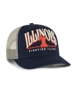 Men's Navy Illinois Fighting Illini Arid Adjustable Trucker Hat