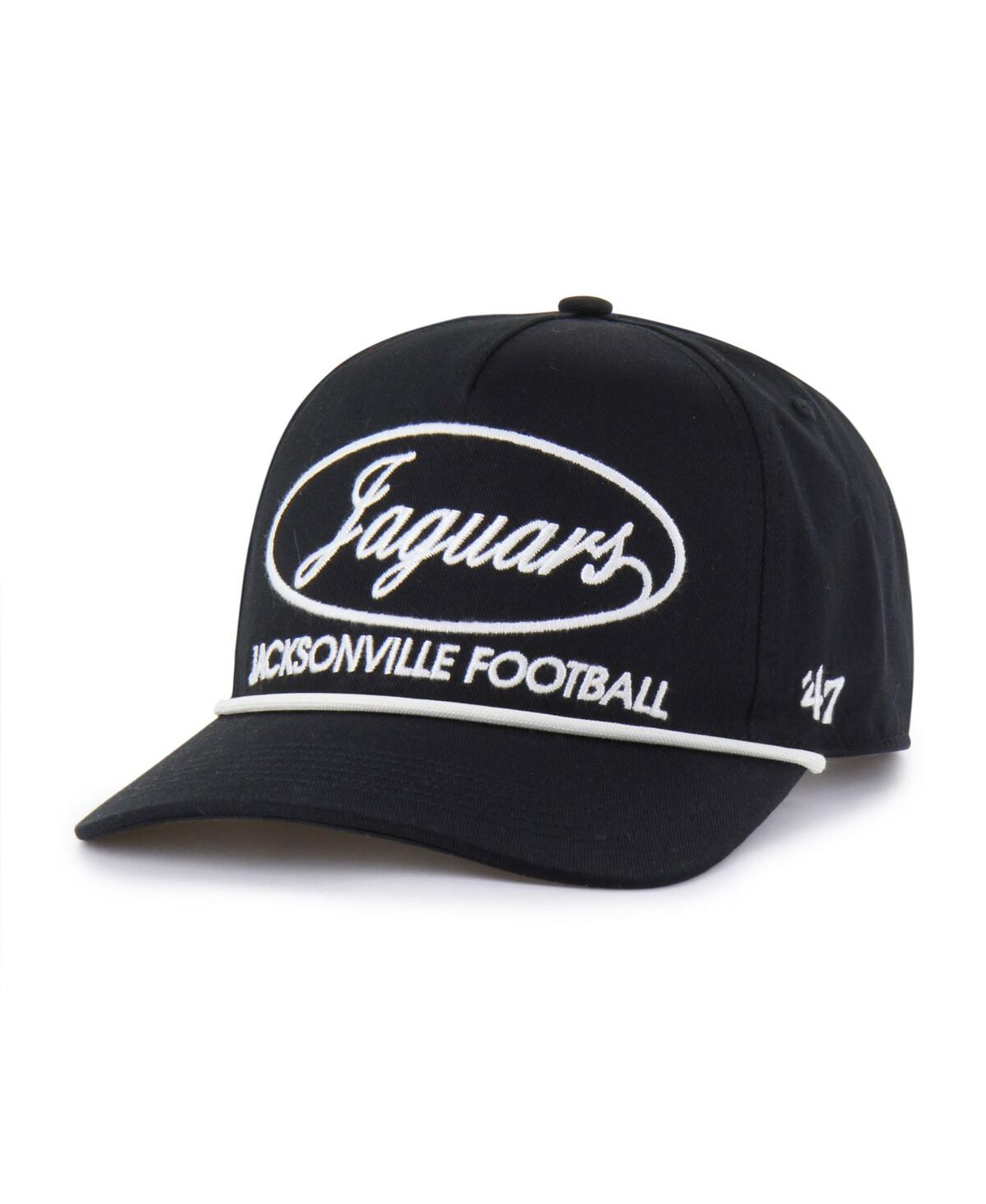'47 Brand Men's Black Jacksonville Jaguars Foundational Hitch Adjustable Hat