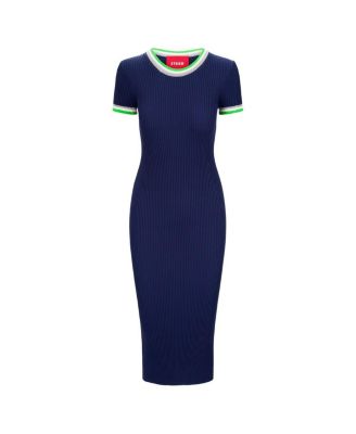 Women's College Navy/Green Seattle Seahawks Colleen Dress