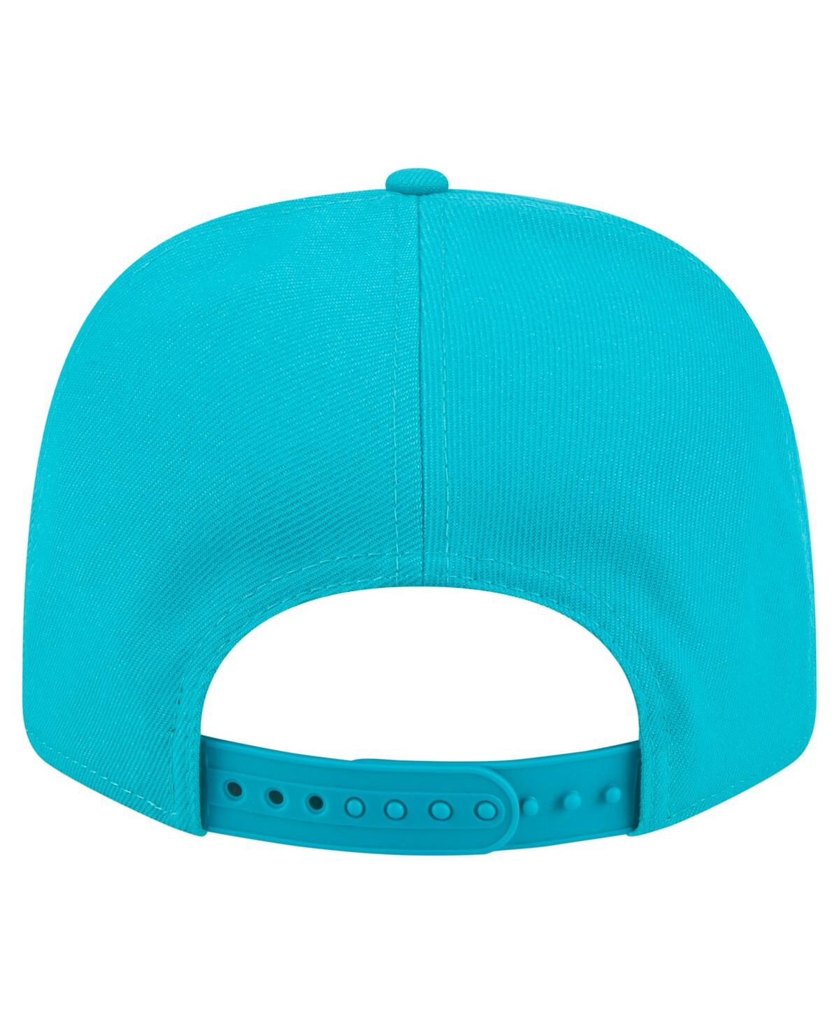 New Era Men's Aqua Miami Dolphins Gameday Multi Rope 9SEVENTY Stretch-Snap Hat
