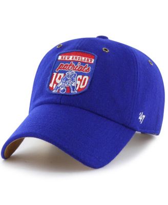Stoney Clover Lane - Men's and Women's Royal New England Patriots Field Goal Clean Up Adjustable Hat
