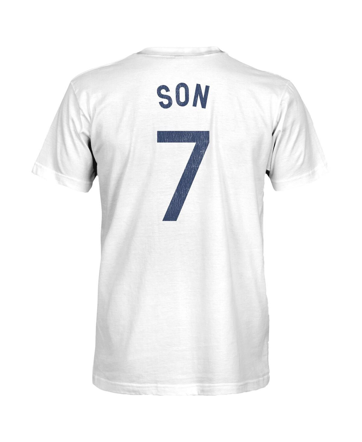 1863fc Men's Son Heung-min White Tottenham Hotspur Player T-shirt In White
