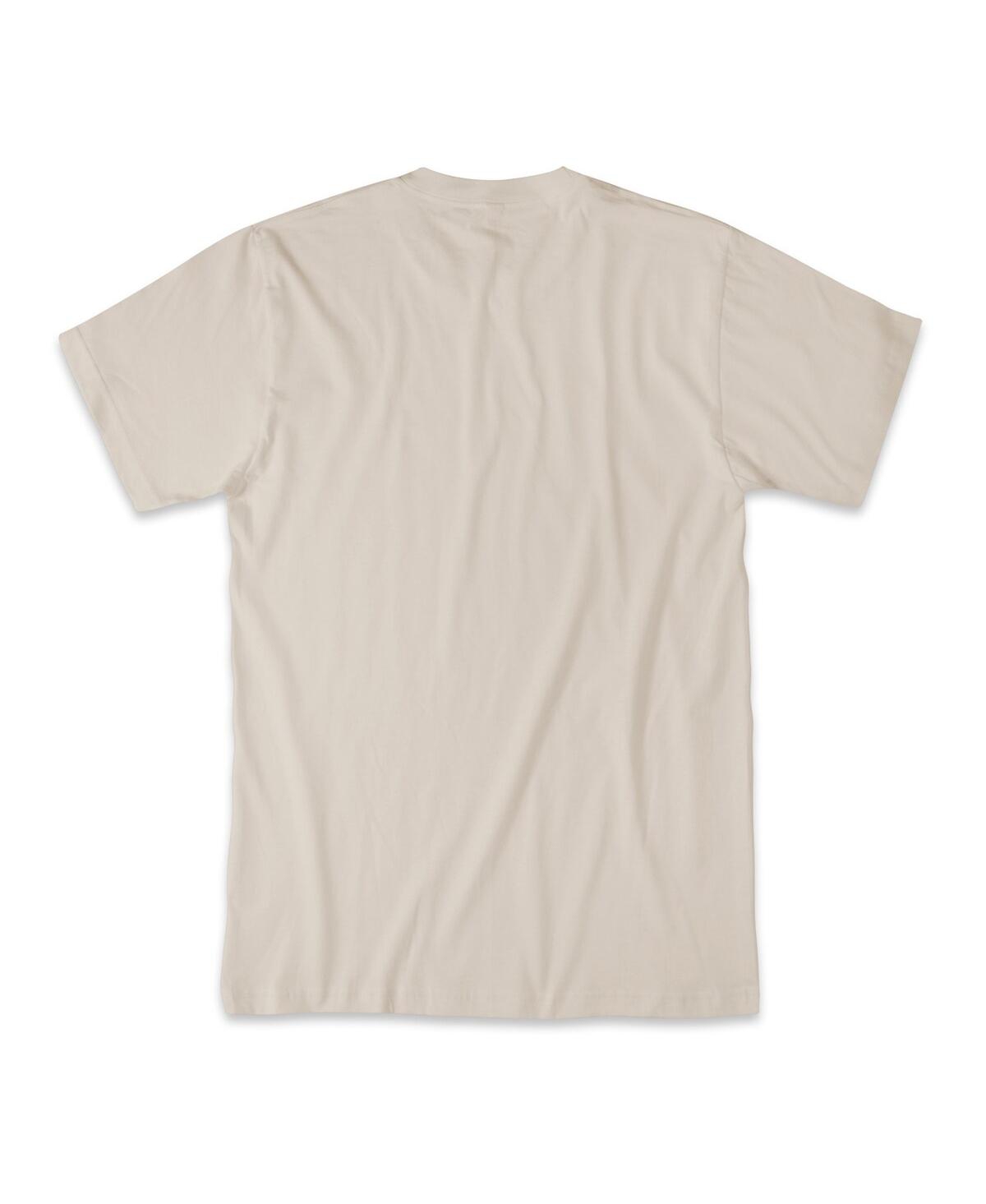 1863fc Men's Tan Chelsea Script T-shirt In Pink