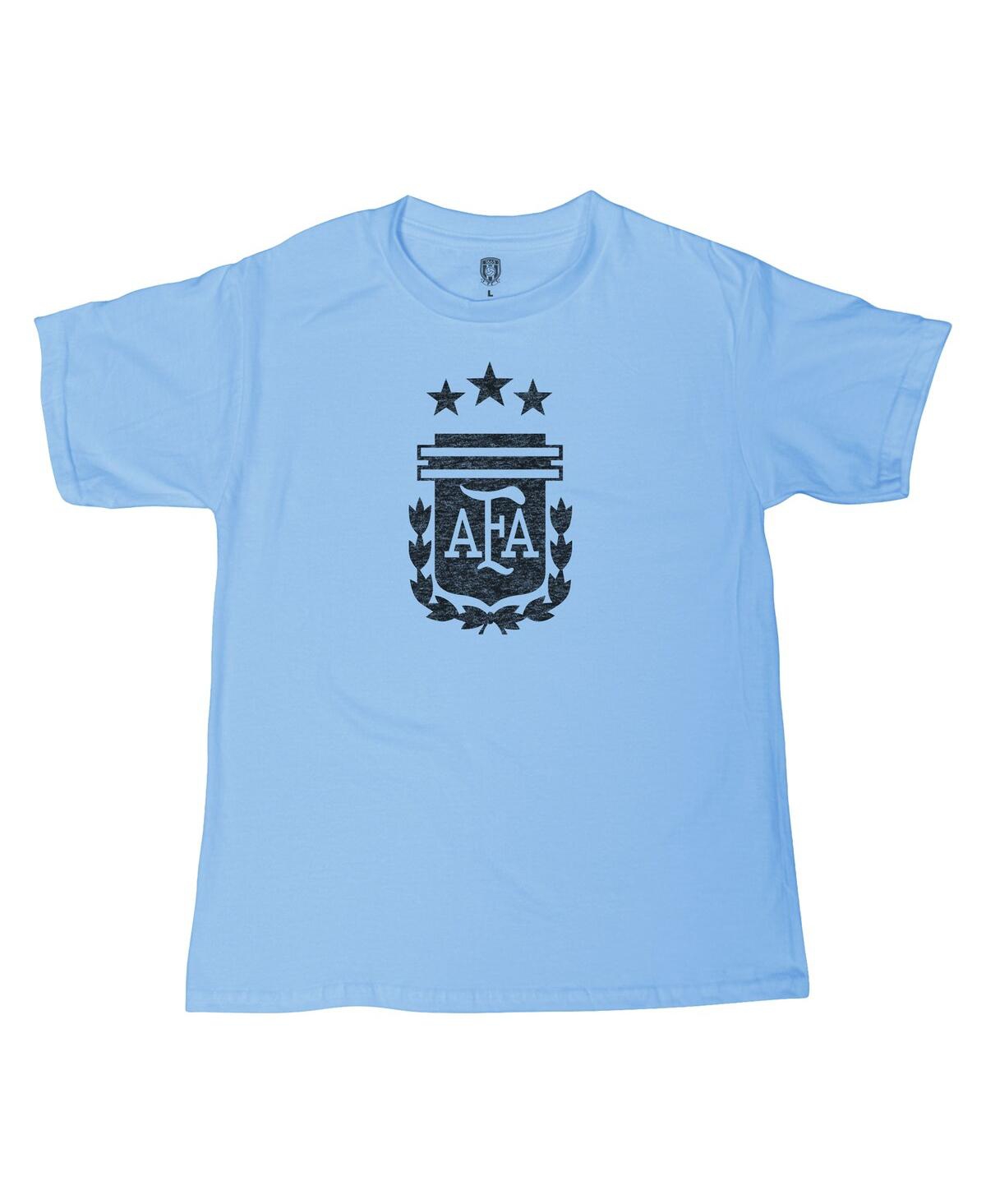 1863fc Big Boys And Girls Lionel Messi Light Blue Argentina National Team Name Number T-shirt In Blue