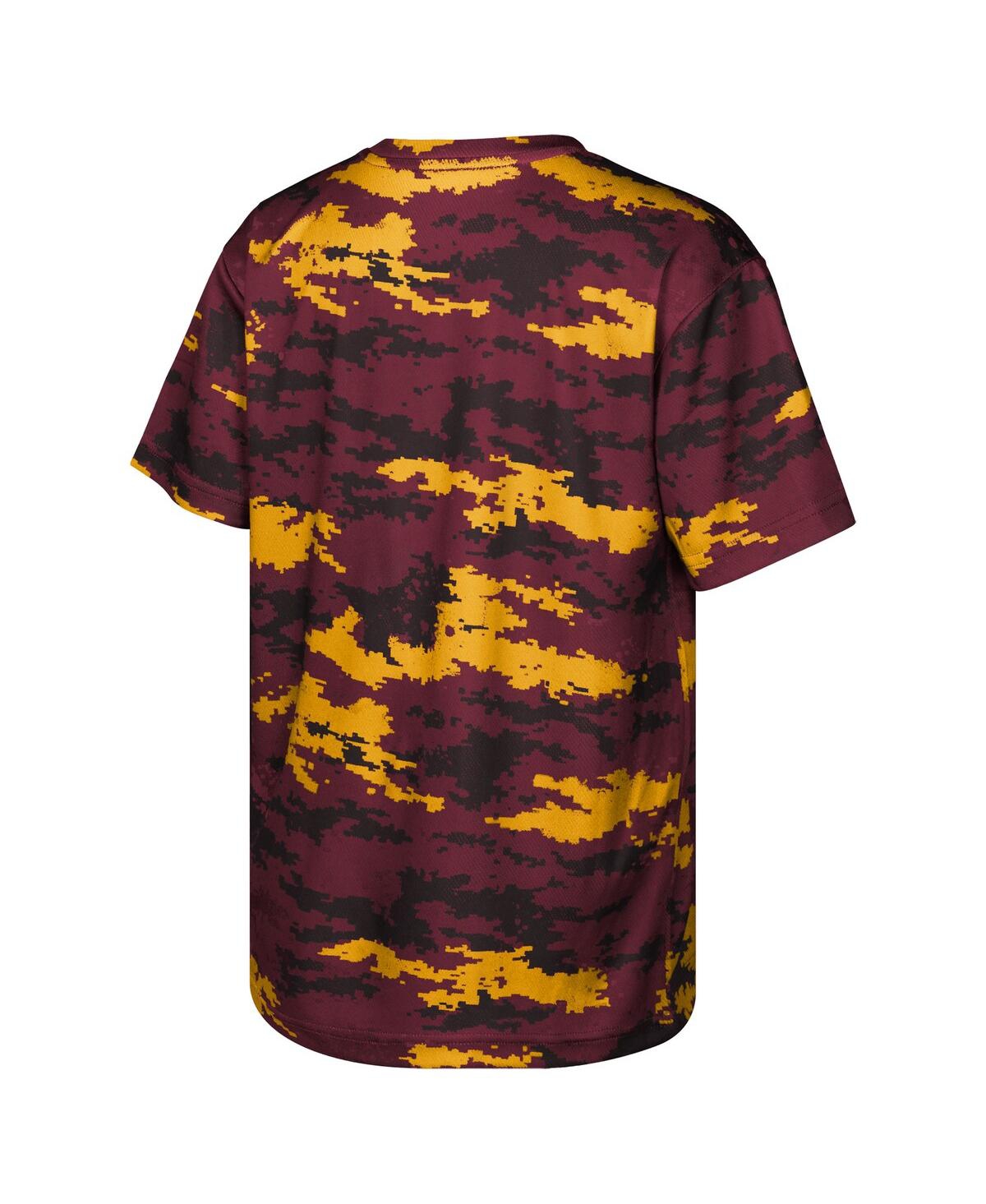 Outerstuff Big Boys And Girls Maroon Arizona State Sun Devils Scrimmage T-shirt In Multi