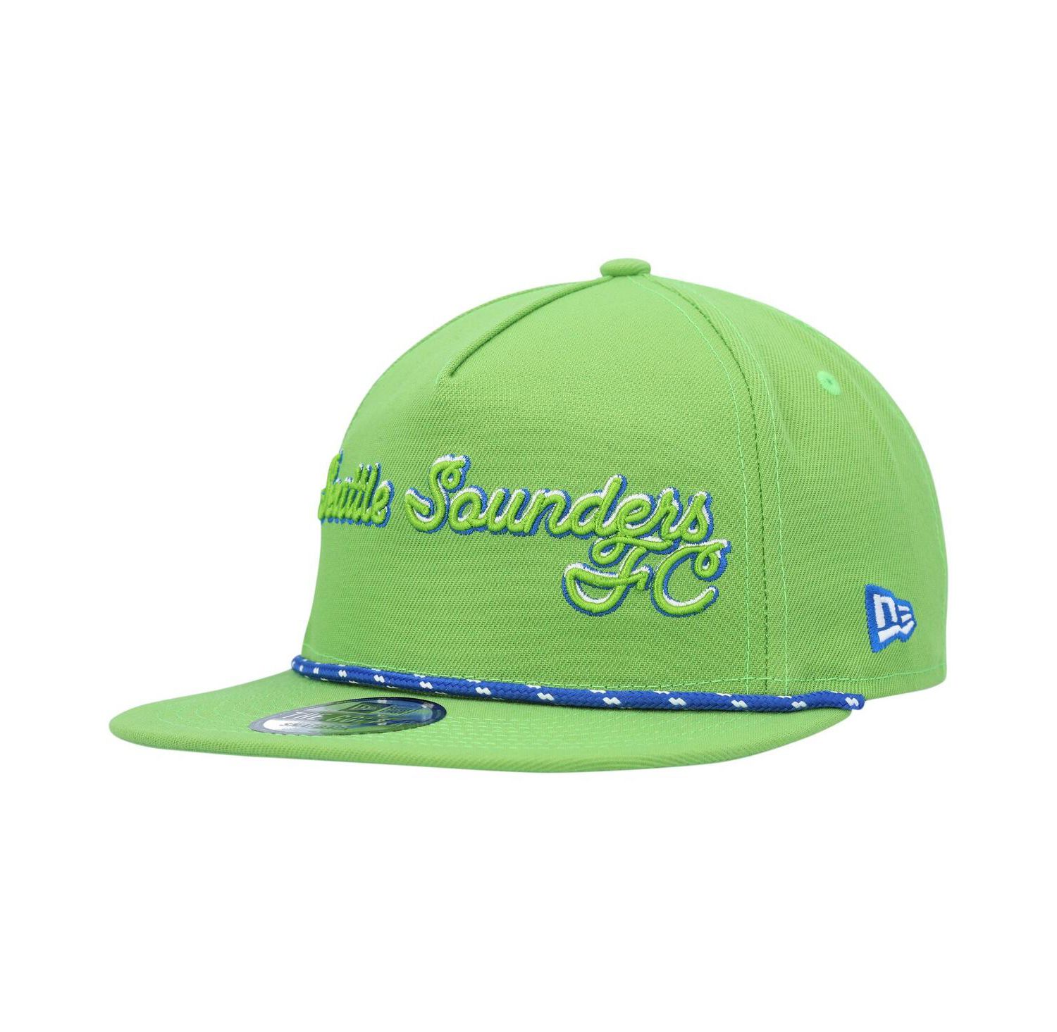 Men's Rave Green Seattle Sounders FC Script Golfer Adjustable Hat