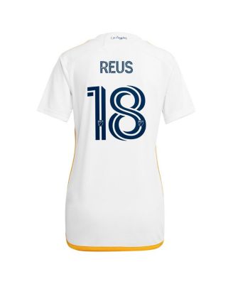 Women's Marco Reus White LA Galaxy 2024 Angelino Kit Replica Player Jersey