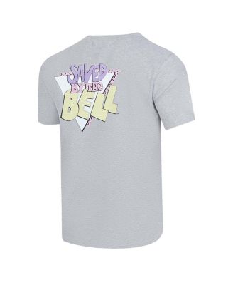 Men's Heather Gray Saved by the Bell Cast Photo T-Shirt