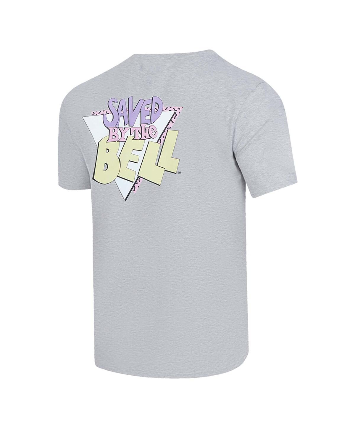 Freeze Max Men's Heather Gray Saved By The Bell Cast Photo T-shirt In Gray