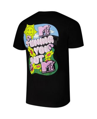 Men's Black MTV Tuning You Out T-Shirt