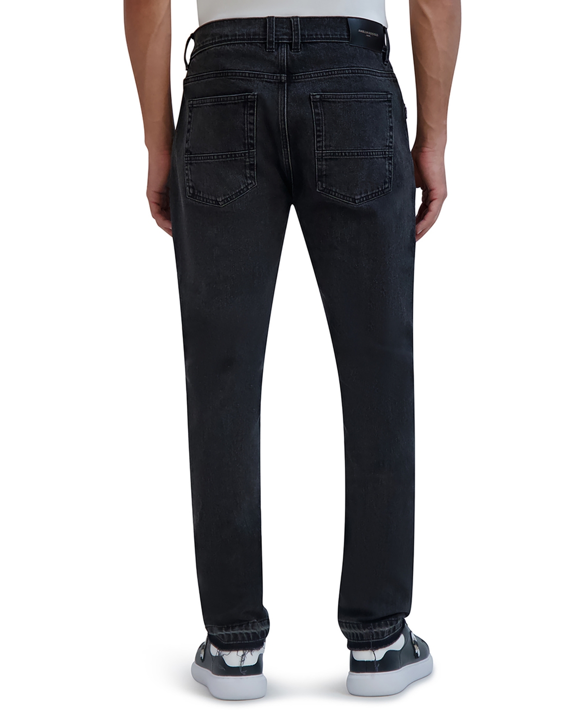 Karl Lagerfeld Trouser In Black