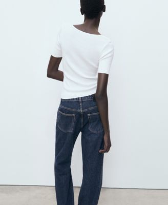 Women's Mixed Ribbed Sweater