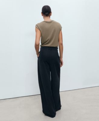 Women's Metallic Detail Fine-Knit Sweater