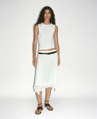 Women's Lace Midi Skirt