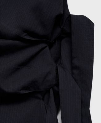 Women's Asymmetrical Knotted Dress