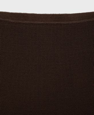 Women's Fine Knit Midi Skirt