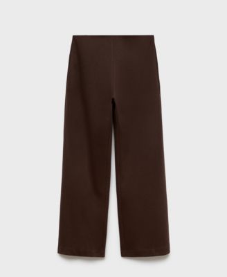 Women's Straight-Fit Cotton Pants