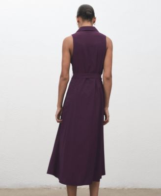 Women's Belt Shirt Dress