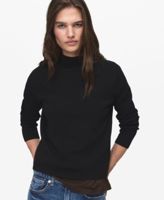 Women's Perkins Neck Knitted Sweater