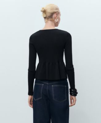 Women's Ties Knitted Cardigan