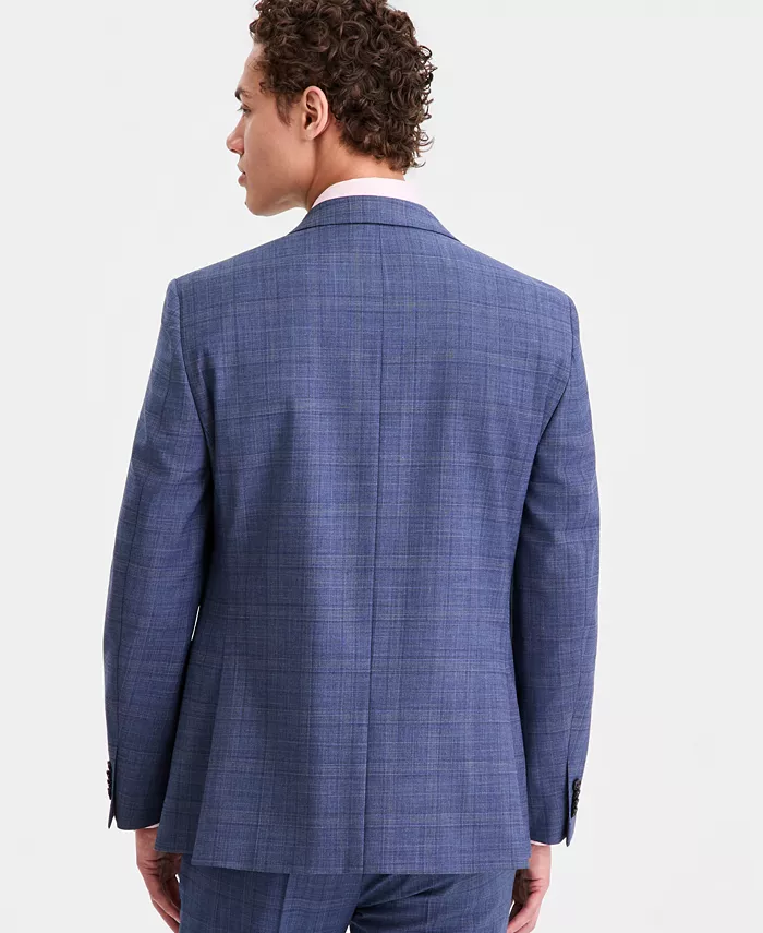 Men's Modern-Fit Wool TH-Flex Stretch Suit Separates Jacket - thumbnail 3