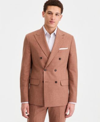 Men's Modern Fit Wool Blend Suit Separate Jacket