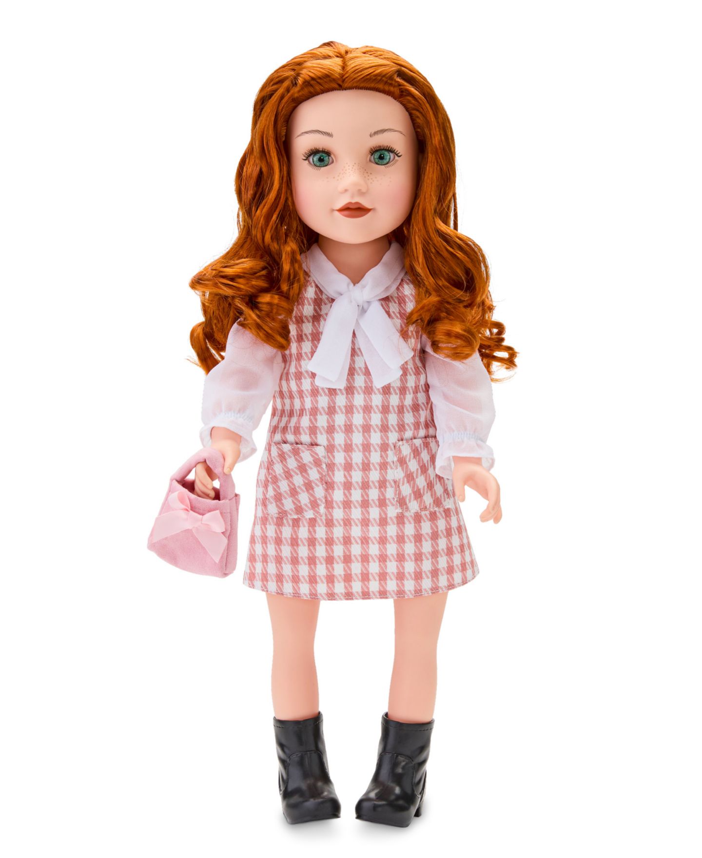 Детские куклы Journey Girls City Chic 18-Inch Doll Dress, Handbag, and Boots, 3-Piece Set, Ages 5+ — фото 2