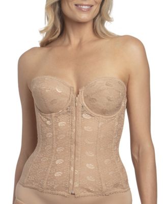 Women's Francesca Lace Front Closure Strapless Bra