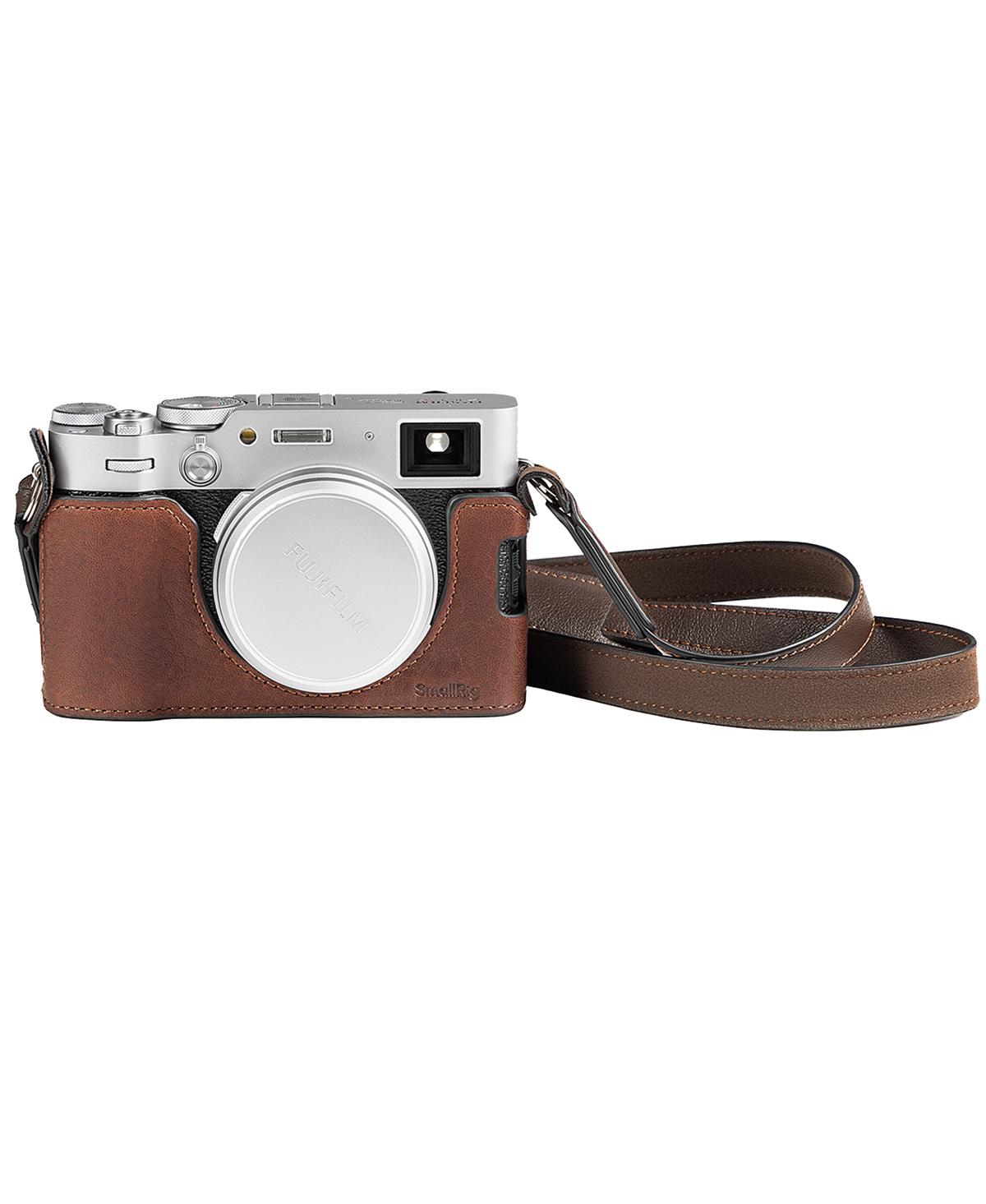 SmallRig SmallRig Leather Half Case Kit for Fujifilm X100VI (Brown) 4699 - Brown