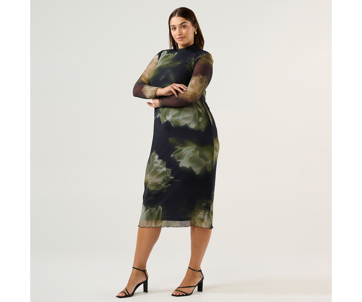 Estelle Women's Peace Lily Mesh Dress