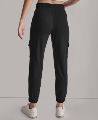 Women's Studded-Logo Cargo Joggers