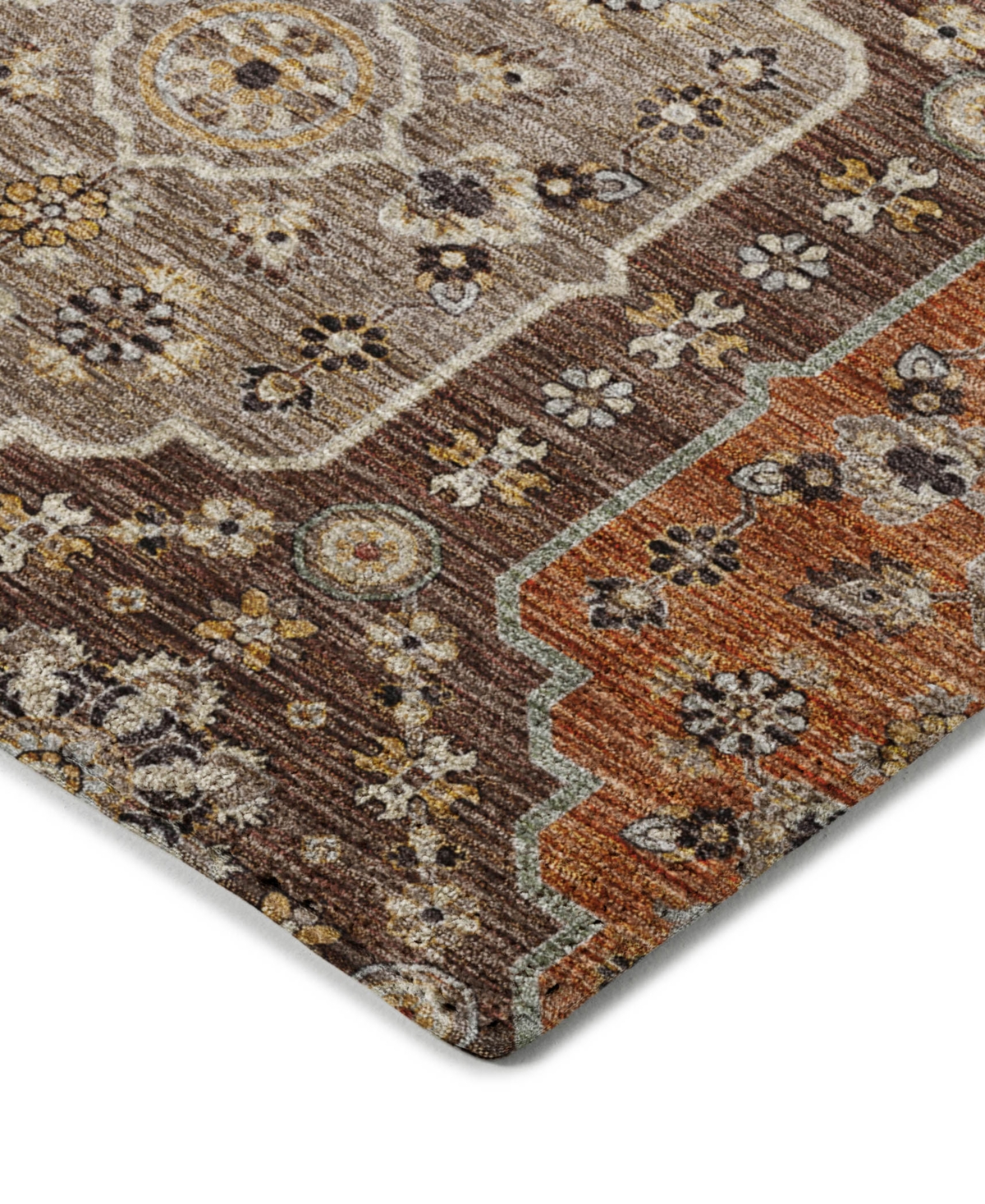 Dalyn Silk Road Sr7 2'6"x3'10" Area Rug In Brown