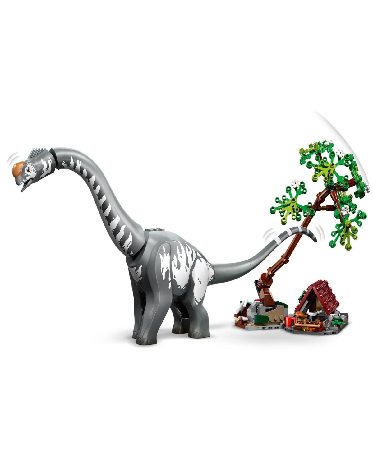 Lego Jurassic World Raptor Titanosaurus Tracking Mission Toy 76973, 582 Pieces In Multi
