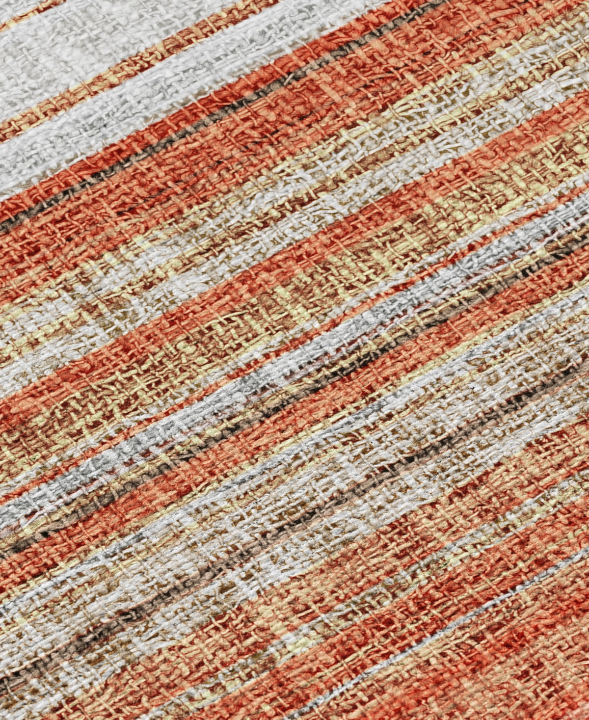 Dalyn Portico Po2 8'x8' Round Area Rug In Orange