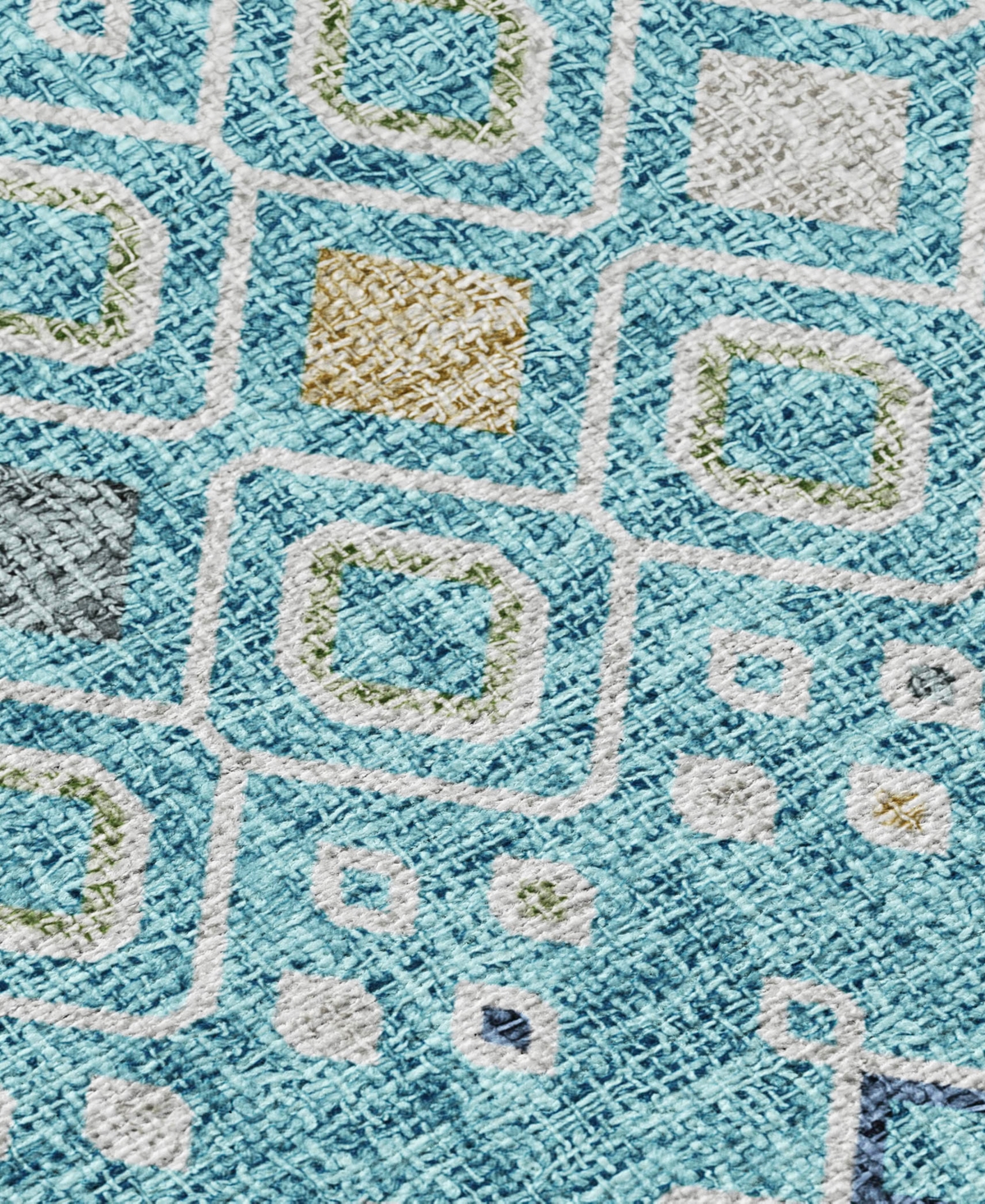 Dalyn Portico Po4 8'x8' Round Area Rug In Blue