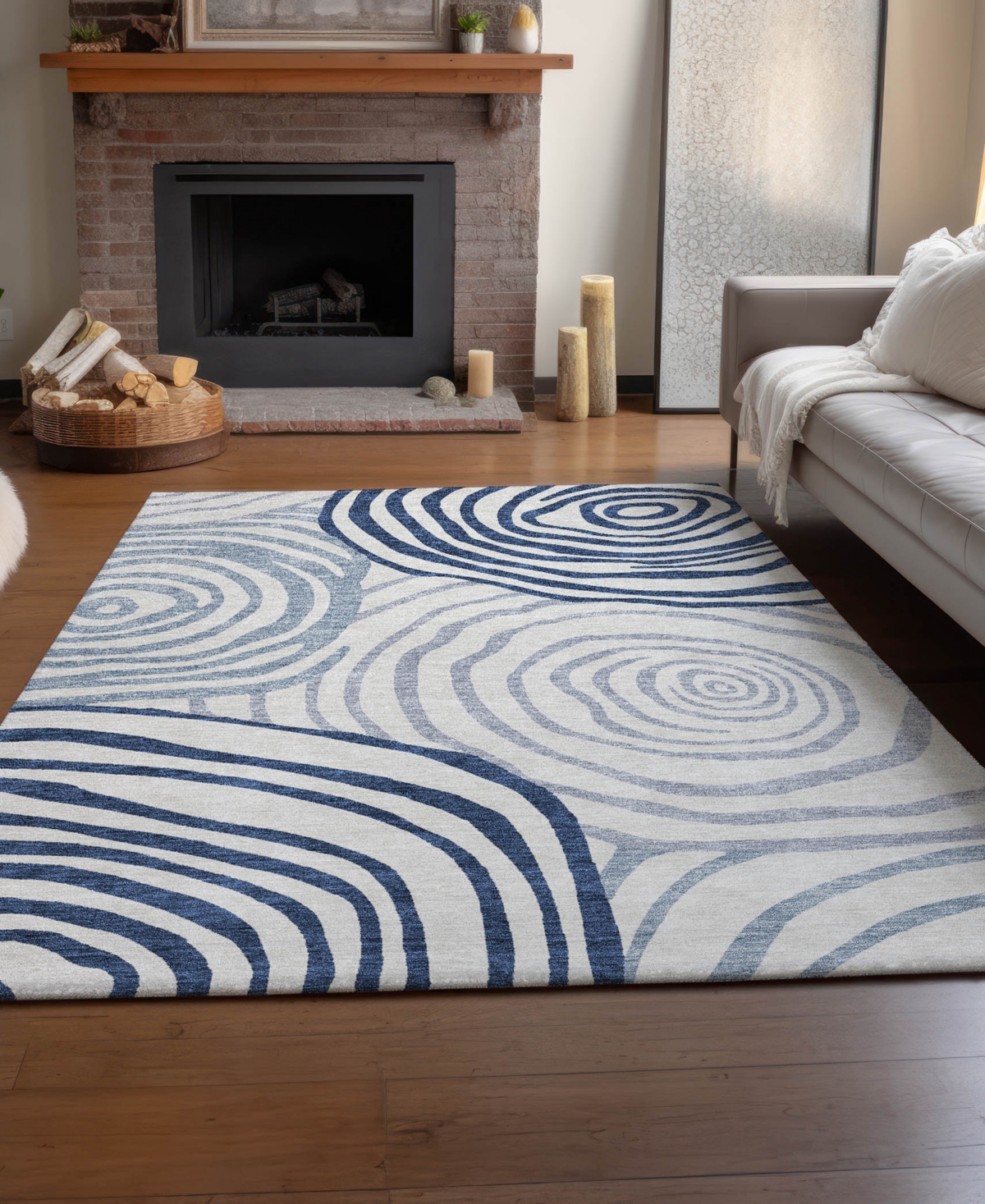 Dalyn Neo No10 2'6"x3'10" Area Rug In Blue