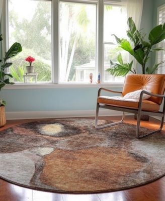 Neo Washable NO2 8'x8' Round Area Rug