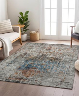 Karaj Washable KJ2 5'x7'6" Area Rug