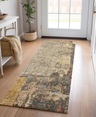 Nouveau Washable NV9 2'3"x7'6" Runner Area Rug