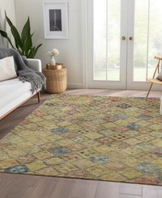 Solace Washable SL6 9'x12' Area Rug