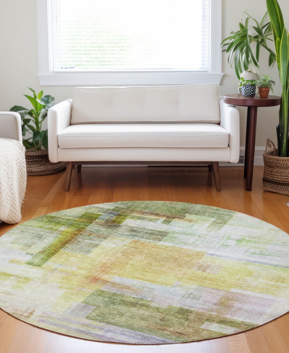 Dalyn Ravenna Rn6 8'x8' Round Area Rug In Multi