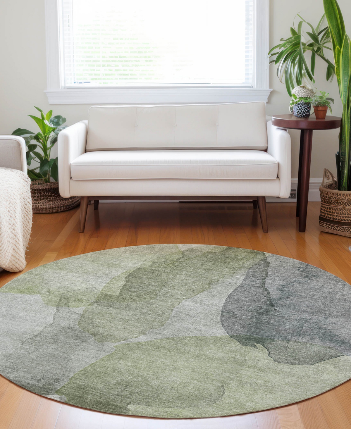 Dalyn Ravenna Rn12 8'x8' Round Area Rug In Multi