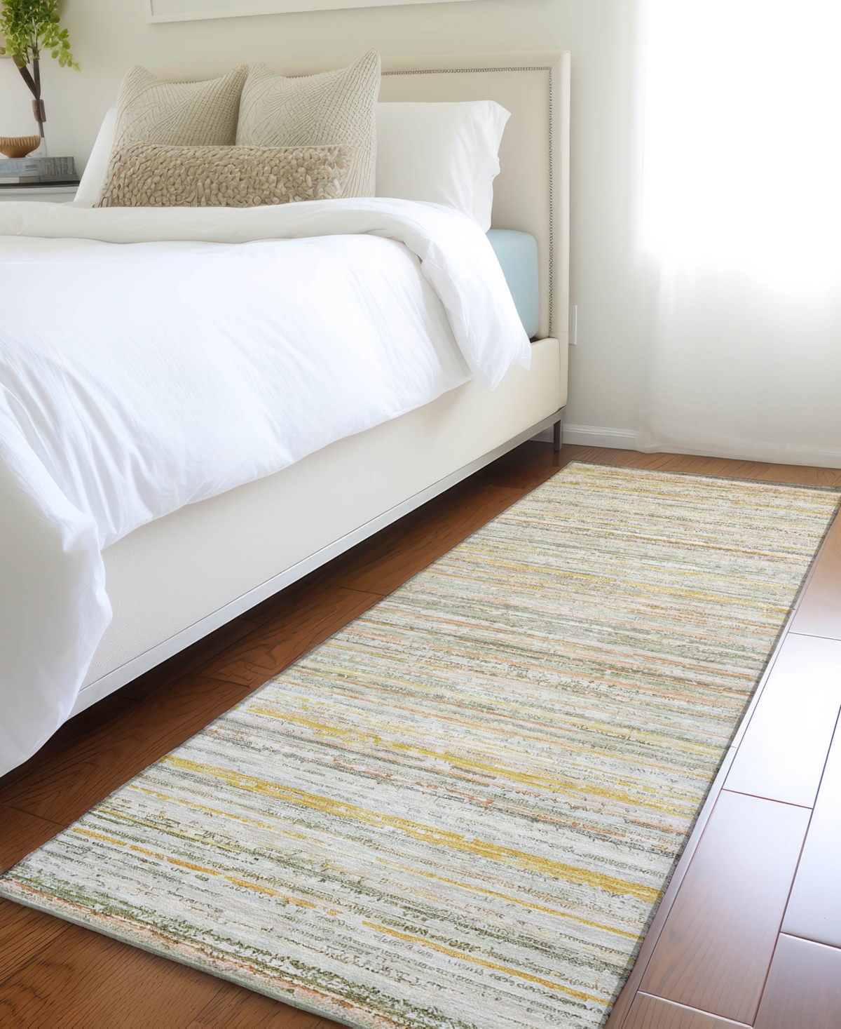 Dalyn Kochi Kc3 2'3"x7'6" Runner Area Rug In Brown