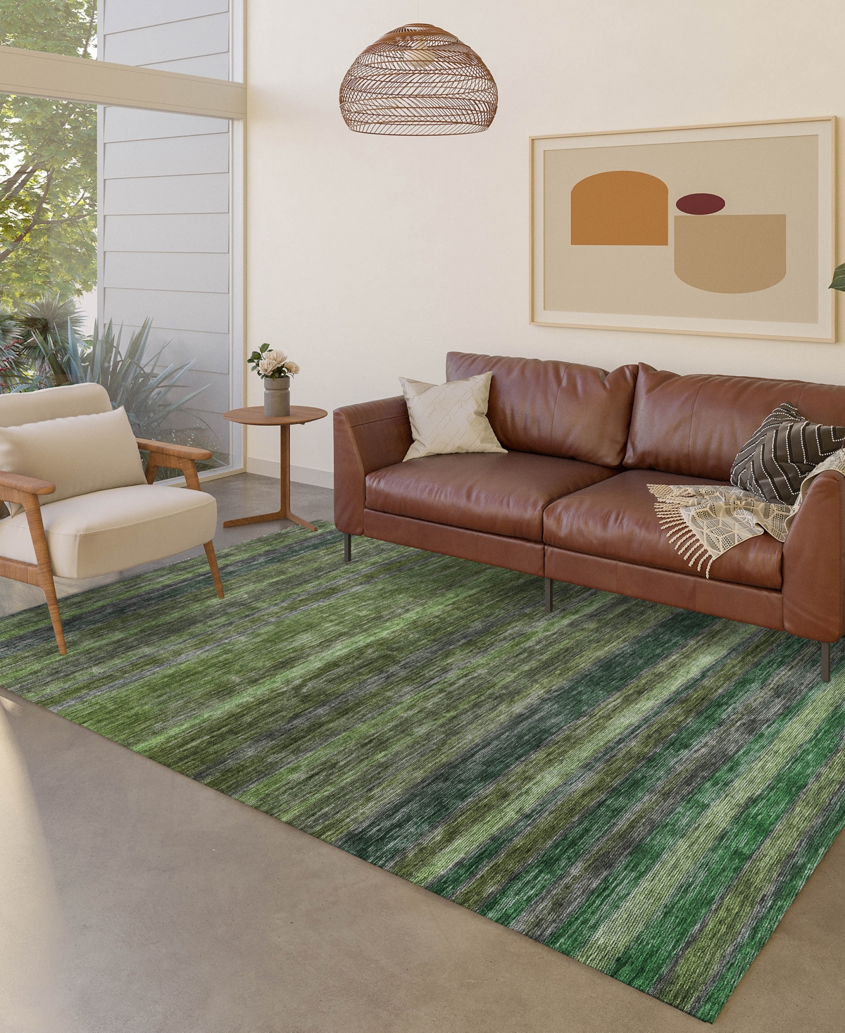 Dalyn Kochi Kc5 2'6"x3'10" Area Rug In Green