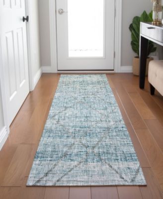 Portico Washable PO1 2'3"x7'6" Runner Area Rug