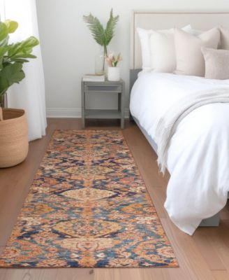 Tabrook Washable TB3 2'3"x7'6" Runner Area Rug