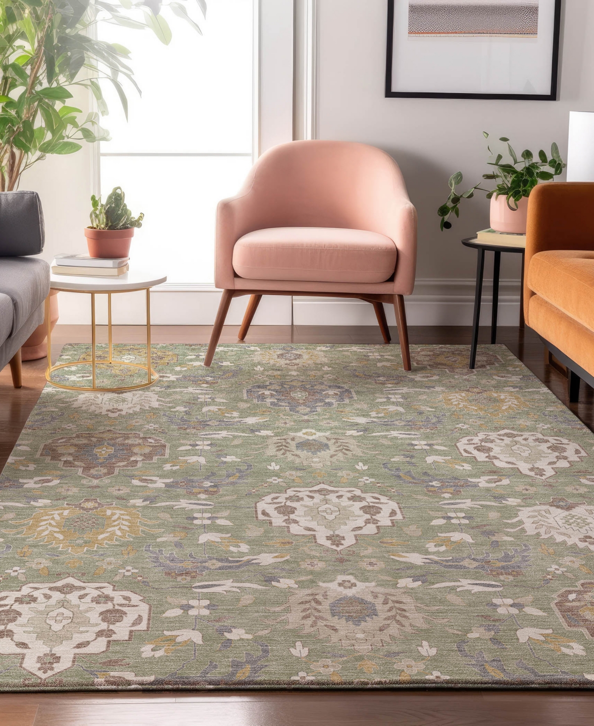 Dalyn Tabrook Tb4 2'6"x3'10" Area Rug In Green